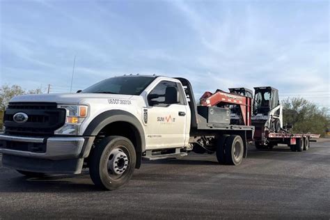 cdl for hauling skid steer|skid steer truck.